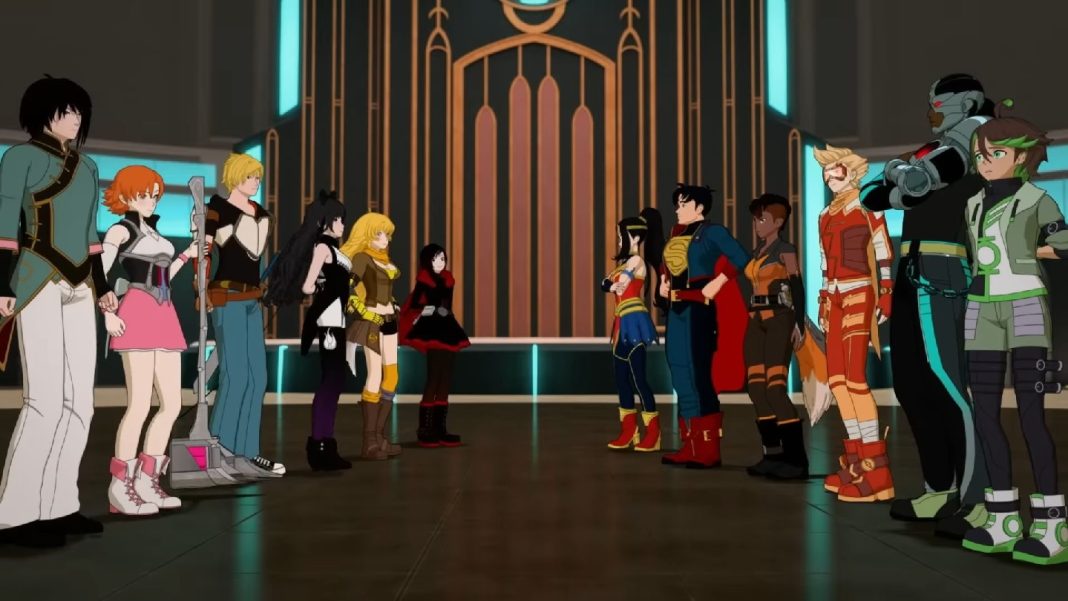 Justice League x RWBY animated