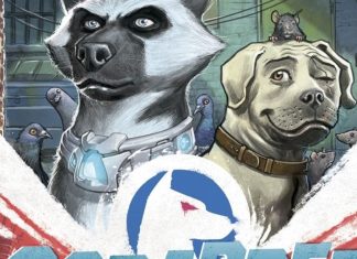 Canine sci-fi action arrives in Bleszinski, De Campi, & Jarrell’s SCRAPPER Scrapper