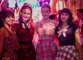 RECAP: Riverdale S7E2 – Chapter 119: Skip, Hop and Thump! Riverdale girls at the sock hop