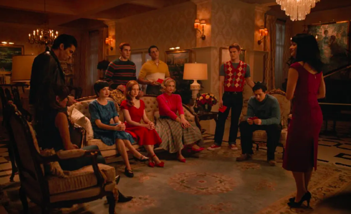 Riverdale S7E3 Veronica's make out party Riverdale makeout party!