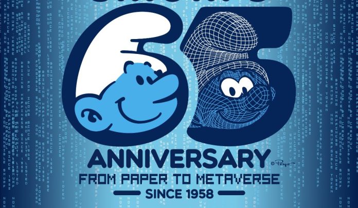 Smurfs 65th - Logo