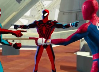 Latest ACROSS THE SPIDER-VERSE trailer recreates that iconic Spidey meme Across the Spider-Verse trailer