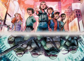 TEENAGE MUTANT NINJA TURTLES X STRANGER THINGS crossover miniseries promises the ultimate ’80s nostalgia Teenage Mutant Ninja Turtles Stranger Things