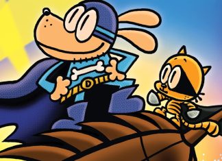 DOG MAN: TWENTY THOUSAND FLEAS UNDER THE SEA has sold 378,000 copies in two weeks