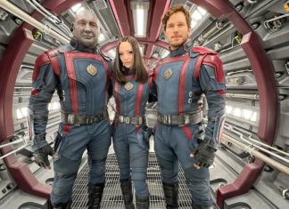 COMIC MIXTAPE: 11 comics to pair with GUARDIANS OF THE GALAXY 3 Snapped a pic of the new suits on the first day they were worn in the hallway of the Bowie. From the set of Guardians of the Galaxy Vol. 3.