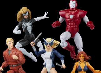 Hasbro assembles Marvel Legends West Coast Avengers 5-pack