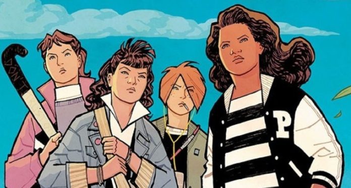 Paper Girls Banner Paper Girls #1