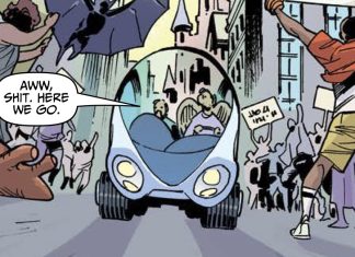 PREVIEW: Make way for the Godmobile in SECOND COMING: TRINITY #2