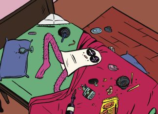 PREVIEW: Get kissable and hungry with Sage Coffey’s WINE GHOST GOES TO HELL