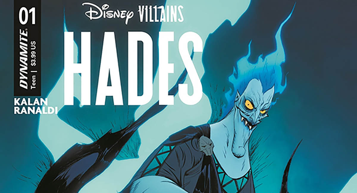 DISNEY VILLAINS HADES #2 COVER E ACTION FIGURE