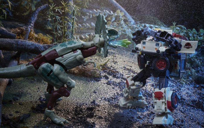 TF x JP - Dilophocon and Autobot Feature Dilophocon