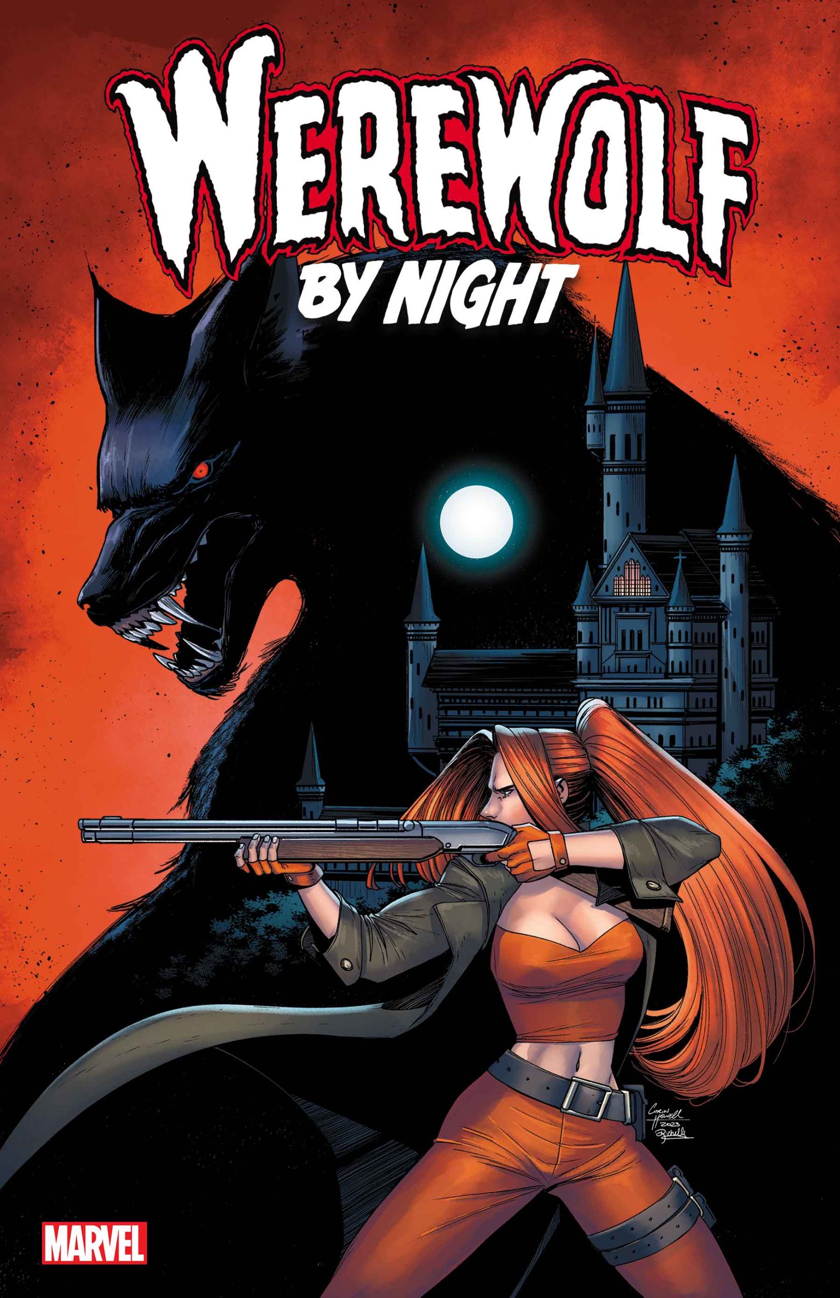 Werewolf by Night #1 cover art by Corin Howell