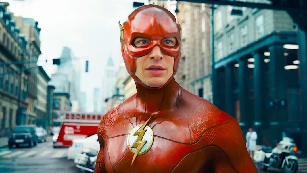 ezra miller as the flash