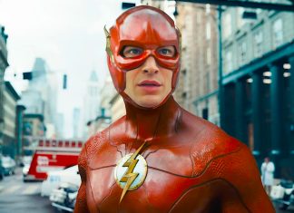 REVIEW: THE FLASH offers heart and spectacle, but gets lost in its final act ezra miller as the flash