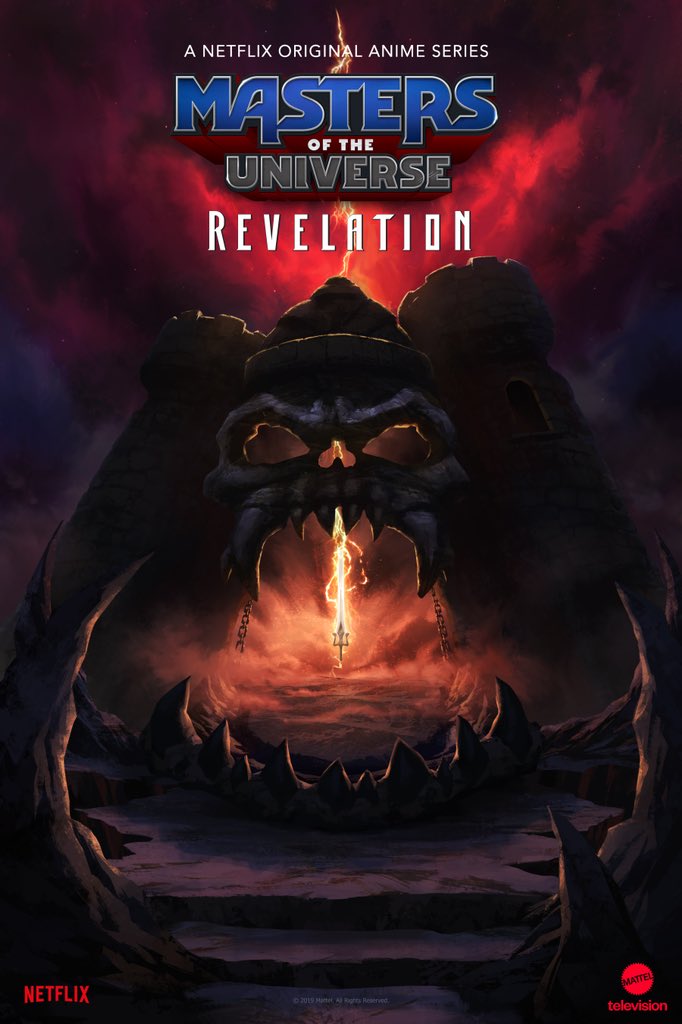 At the San Diego Comic-Con 2023 Masters of the Universe: Revelation panel with Kevin Smith, Teddy Biaselli and Rob David.