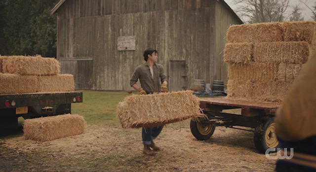 Riverdale farm boy Reggie Mantle (Charles Melton)