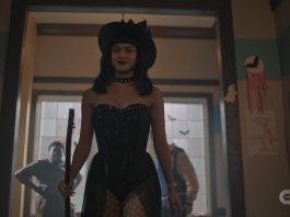 RECAP: Riverdale S7E11 – Chapter 128: Halloween II Veronica Lodge dresses up as a witch for Riverdale High on Halloween