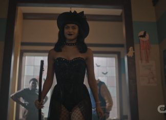 RECAP: Riverdale S7E11 – Chapter 128: Halloween II Veronica Lodge dresses up as a witch for Riverdale High on Halloween
