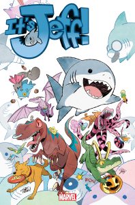 Jeff the Landshark and friends
