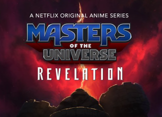 SDCC ’23: Kevin Smith has the power at the MASTERS OF THE UNIVERSE panel Masters of the Universe: Revelation logo