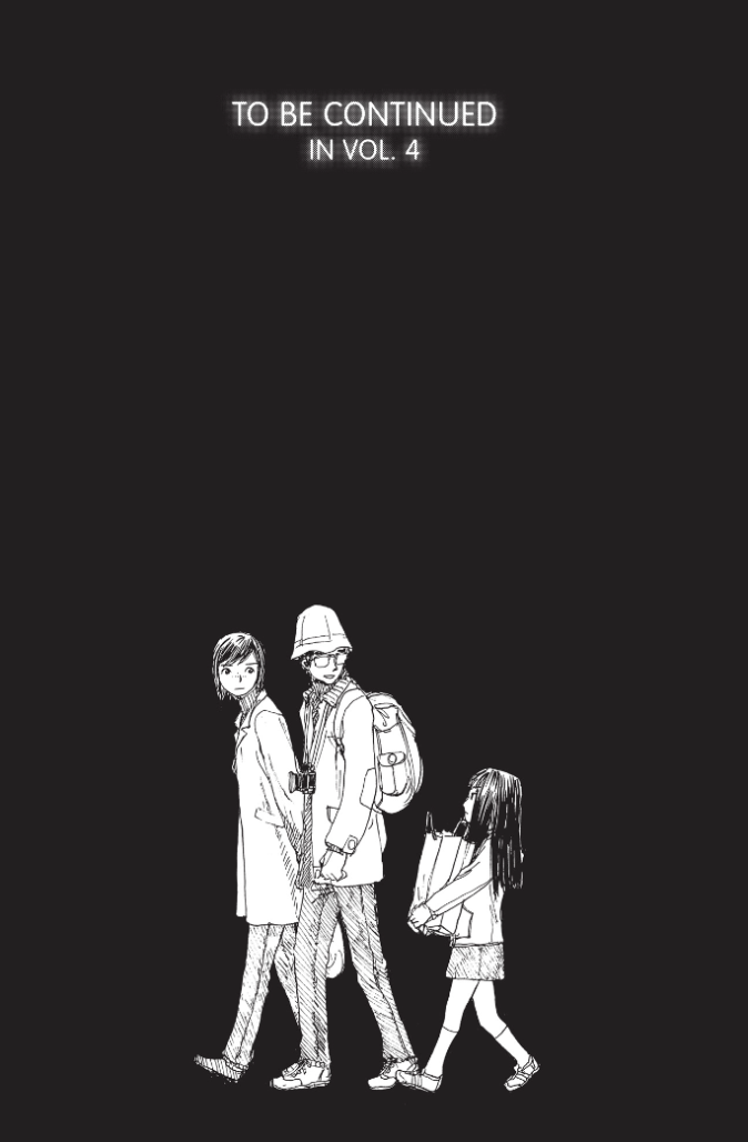 Emanon to be continued page from vol 3 - a family walking together