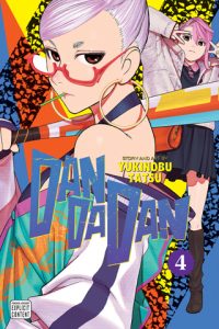 Seiko Ayase on the cover of Dandadan Vol 4