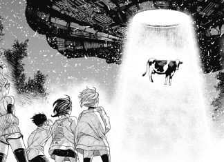 MANGA REVIEW: DANDADAN Vol. 4 lets sicko love stories bloom Cattle Mutilation!