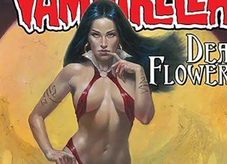 SDCC ’23: Sara Frazetta leads new VAMPIRELLA Series VAMPIRELLA: DEAD FLOWERS Dead Flowers