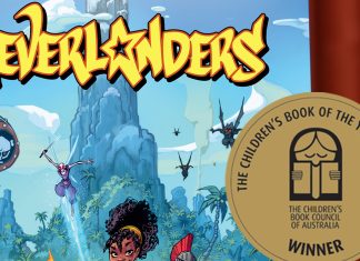 Taylor & Sommariva’s NEVERLANDERS becomes first graphic novel to win major Australian Children’s Book Award