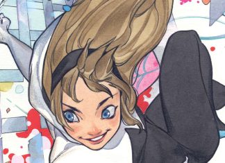 Flores & Balám’s SPIDER-GWEN miniseries gets a new subtitle and new Peach Momoko cover