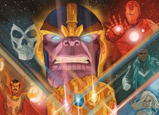 Christopher Cantwell and Luca Pizzari pit the Mad Titan against the Illuminati in new THANOS miniseries Thanos