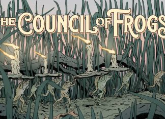 GRAPHIC NOVEL REVIEW: Tiny Epic THE COUNCIL OF FROGS The Council of Frogs