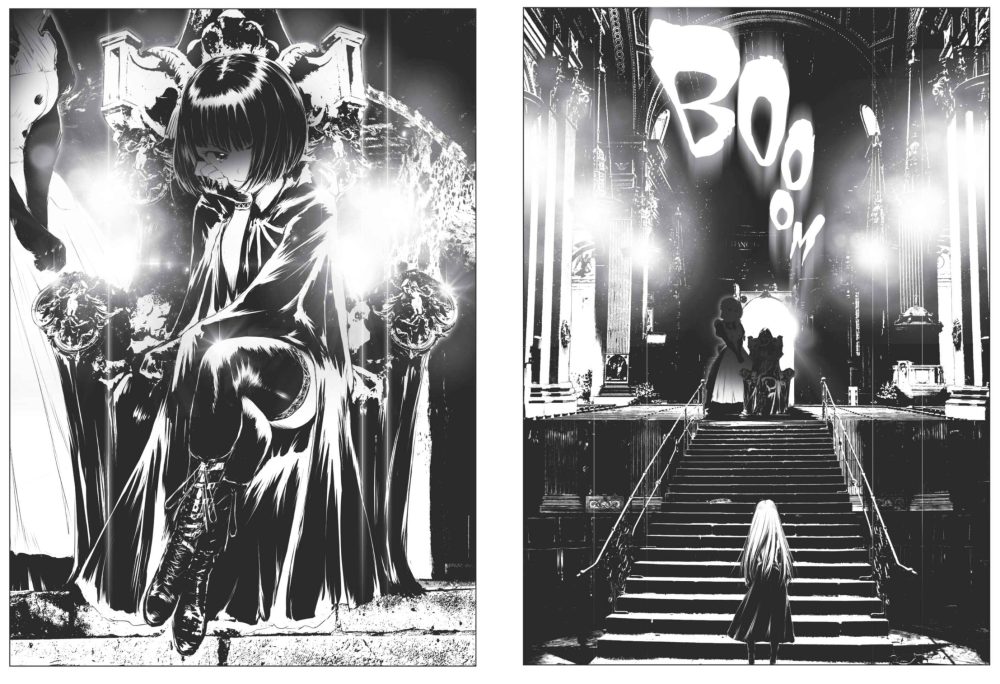 Clara enters Vlad's throne room - BLOOD BLADE © Oma Sei/Kodansha USA Publishing LLC