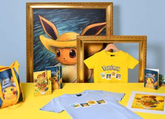 Chaos! At the Pokémon x Van Gogh Museum collab Merch from the Pokémon x Van Gogh Museum exhibit.