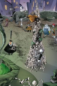 Bone tower challenge.