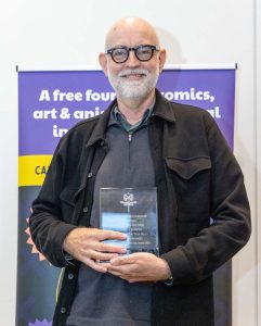 Daniel Clowes, winner of the Master Cartoonist Award