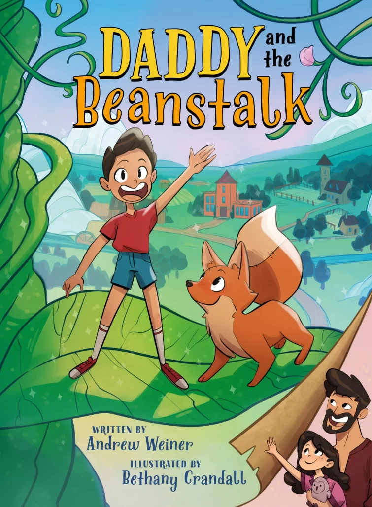 kids and middle grade graphic novels for fall 2023 - Daddy and the Beanstalk