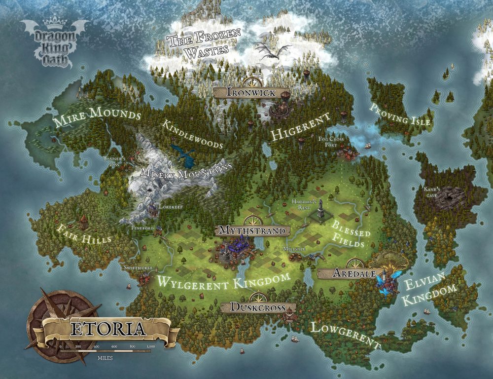 Dragon King Oath map