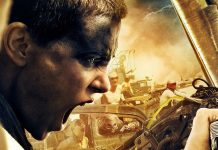 GEORGE MILLER’s FURIOSA is heading to Cannes next year Furiosa screaming on Mad Max Fury Road poster