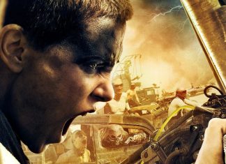 GEORGE MILLER’s FURIOSA is heading to Cannes next year Furiosa screaming on Mad Max Fury Road poster