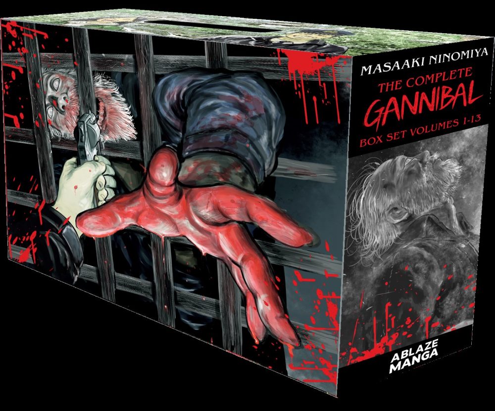 Gannibal manga boxed set from Ablaze Manga