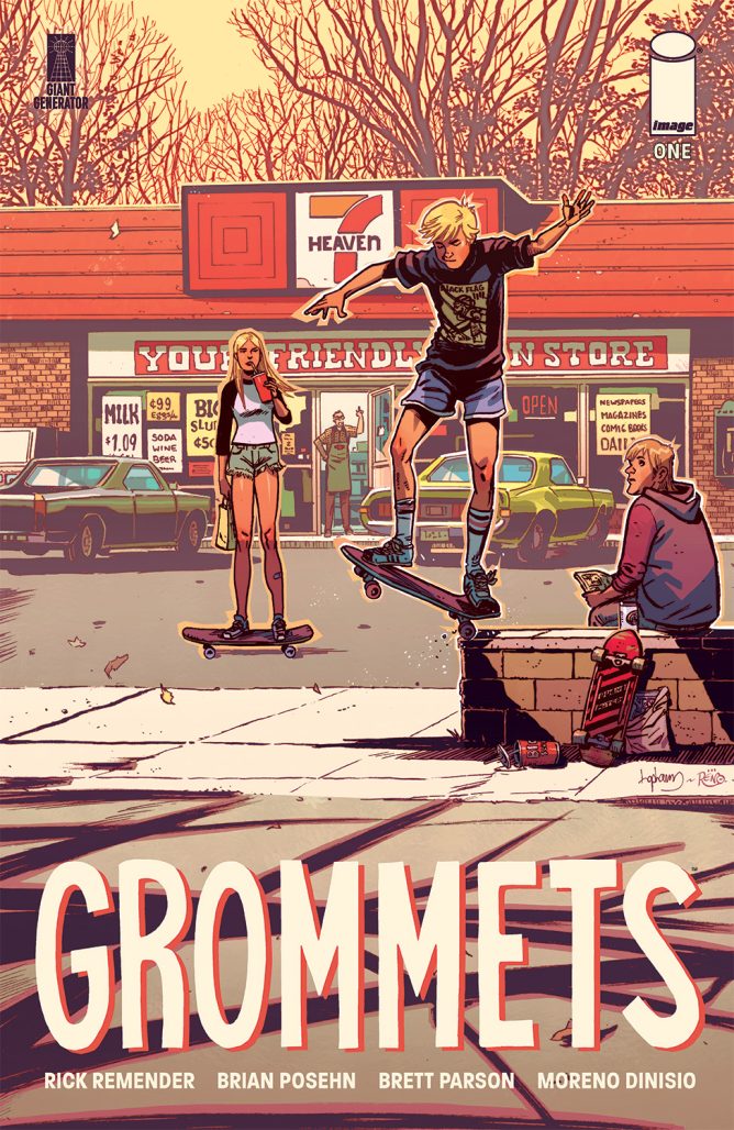 Grommets #1 cover art by David Lapham