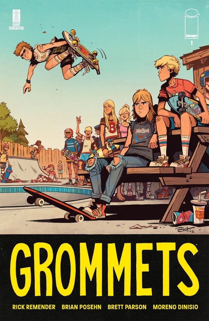 Grommets #1 cover art by Brett Parson