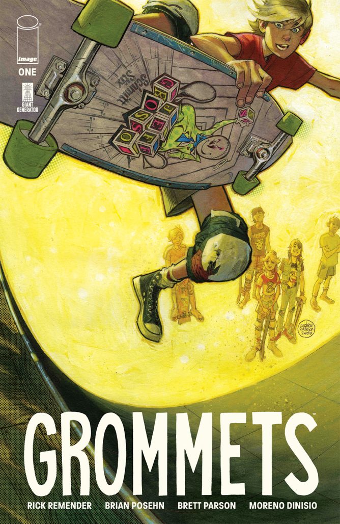 Grommets #1 cover art by Andrew Robinson