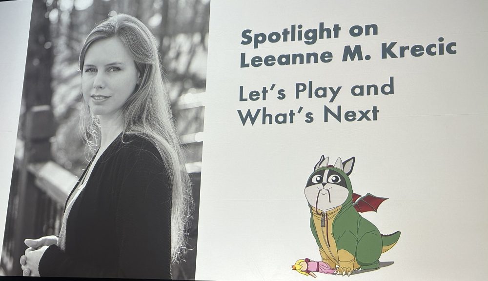 Spotlight on Leeanne M. Krecic: Let's Play and What's Next