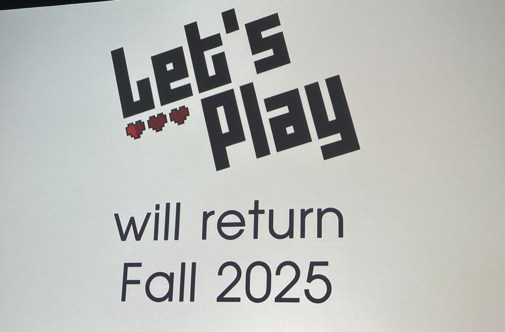 Let's Play will return Fall 2025