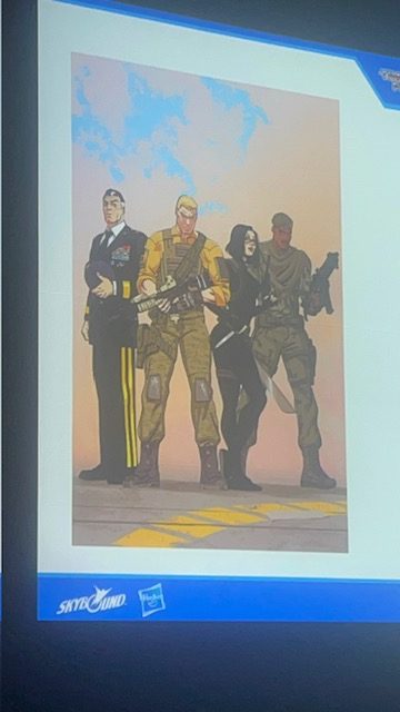 G.I. Joe will be Hawk, Duke, Baroness and Stalker