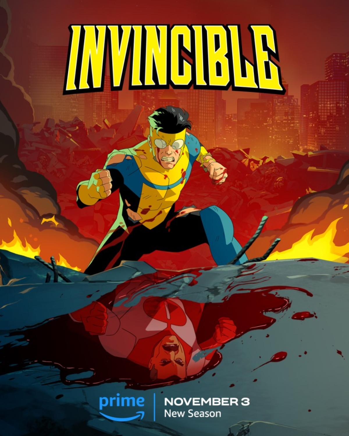 Invincible Season 2 poster