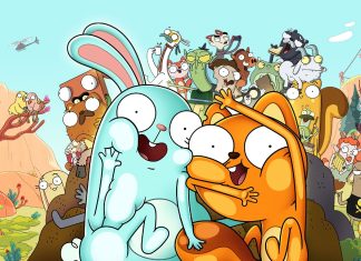 INTERVIEW: How KIFF creators Nic Small & Lucy Heavens mine their childhoods for nutty cartoon stories Kiff cartoon