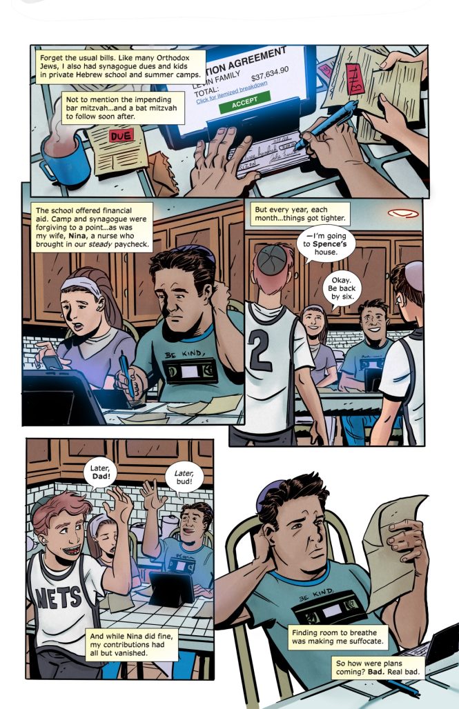 Nice Jewish Boys #1 interior art